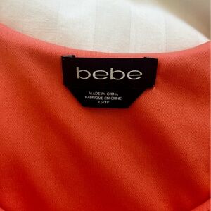 Bebe coral top XS
